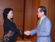 Une vice-présidente de l'AN reçoit des Sud-Coréens aimant le Vietnam - Aide sud-coréenne aux victimes de la dioxine 