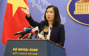 Le Vietnam condamne les activités illégales de la Chine à Hoàng Sa et Truong Sa