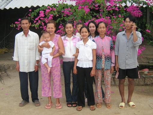 La famille vietnamienne