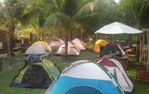 Vietnam: Le camping à la plage, une nouveauté à découvrir