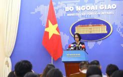 Vietnam: Conférence de presse du ministère des Affaires étrangères de ce jeudi 17 août