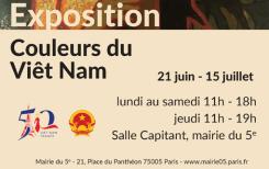 Exposition « Couleurs du Viêt Nam » - 21 juin au 15 juillet 2023 à Paris