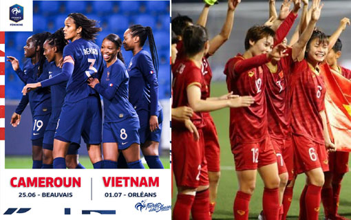 Football féminin - Pour préparer l’Euro 2022 l'equipe de France féminine jouera deux matches amicaux contre le Cameroun et le Vietnam 