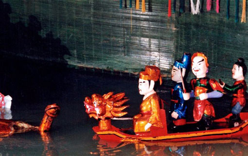 Sainte-Maxime (Département du Var) - Les marionnettes sur l'eau du Vietnam