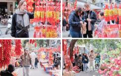 Vietnam: la fête du Têt vue par les étrangers à Hanoi