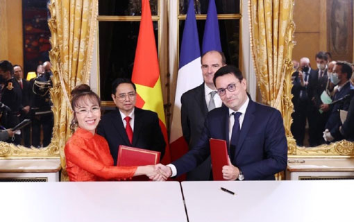 Vietjet et Safran signent un partenariat stratégique de coopération estimé à 10 milliards de dollars US